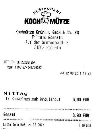 hgbw Hffner Kochmtze Restaurant